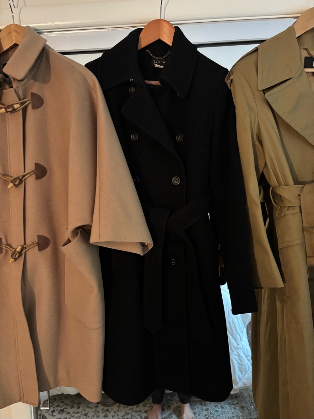All 4—J crew collection, BR Banana republic and Marine layer coat bundle!